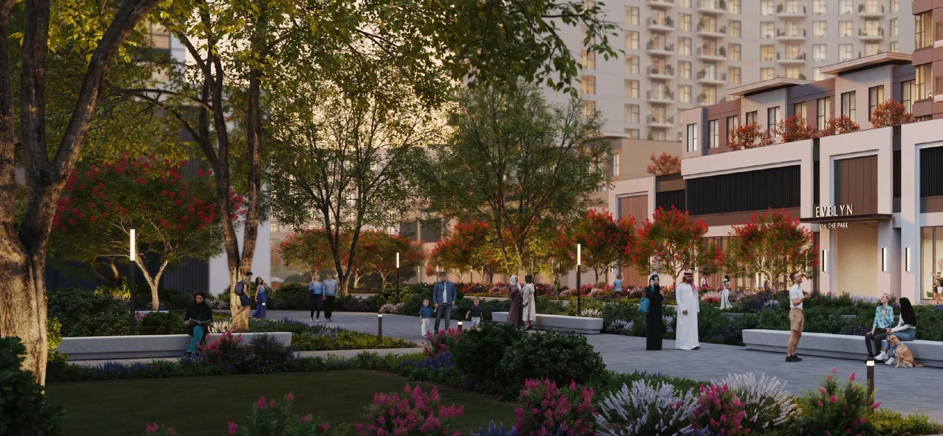 Evelyn on the Park by Nshama, image 1 of 7. Render supplied by developer.