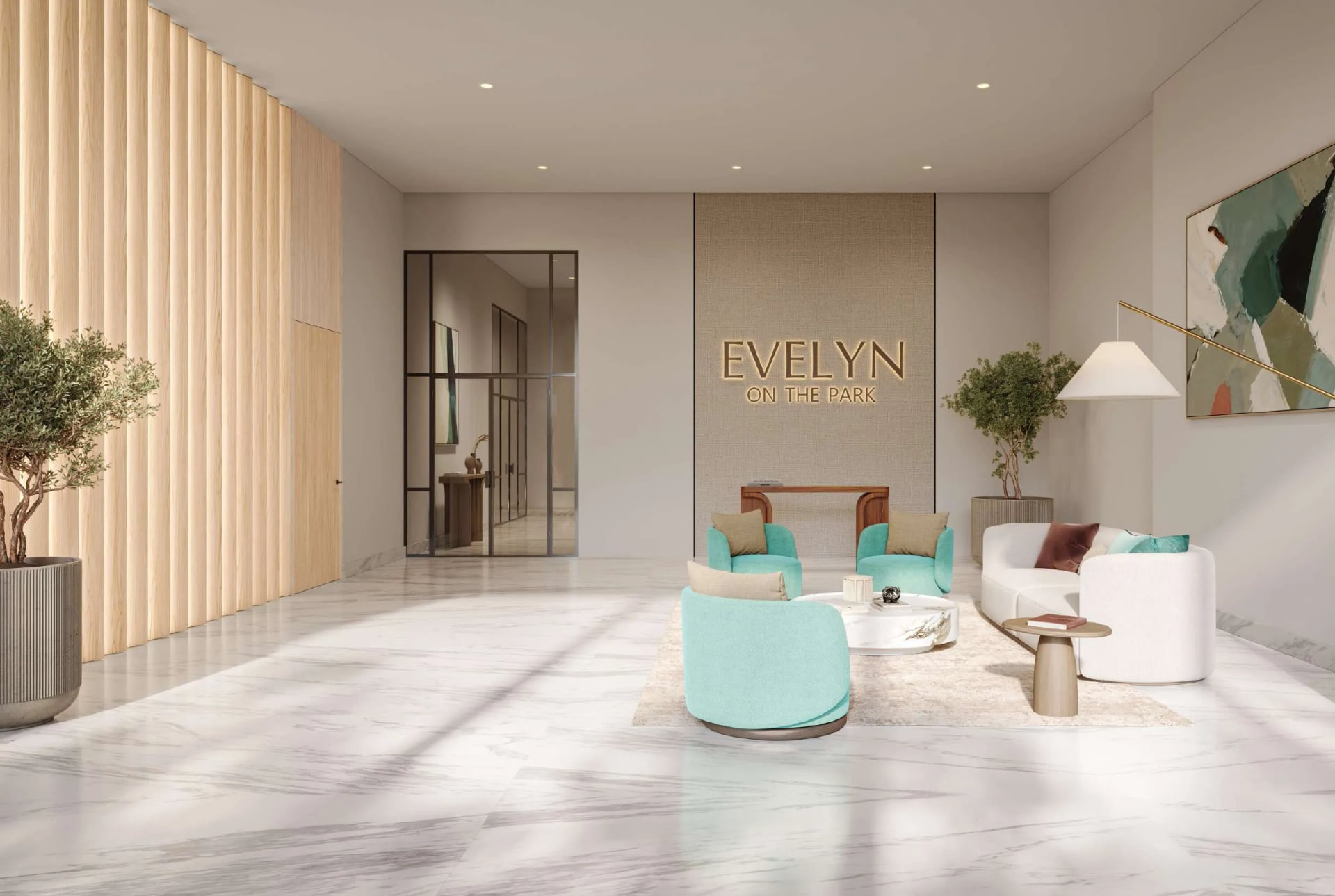 Evelyn on the Park by Nshama, image 7 of 7. Render supplied by developer.
