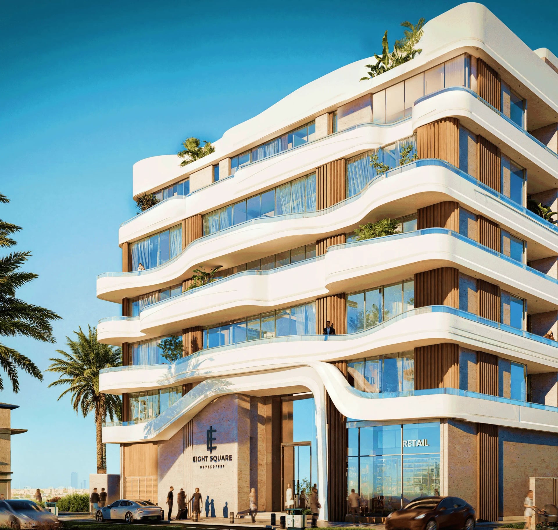 Noore by Eight Square Developers, image 3 of 16. Render supplied by developer.