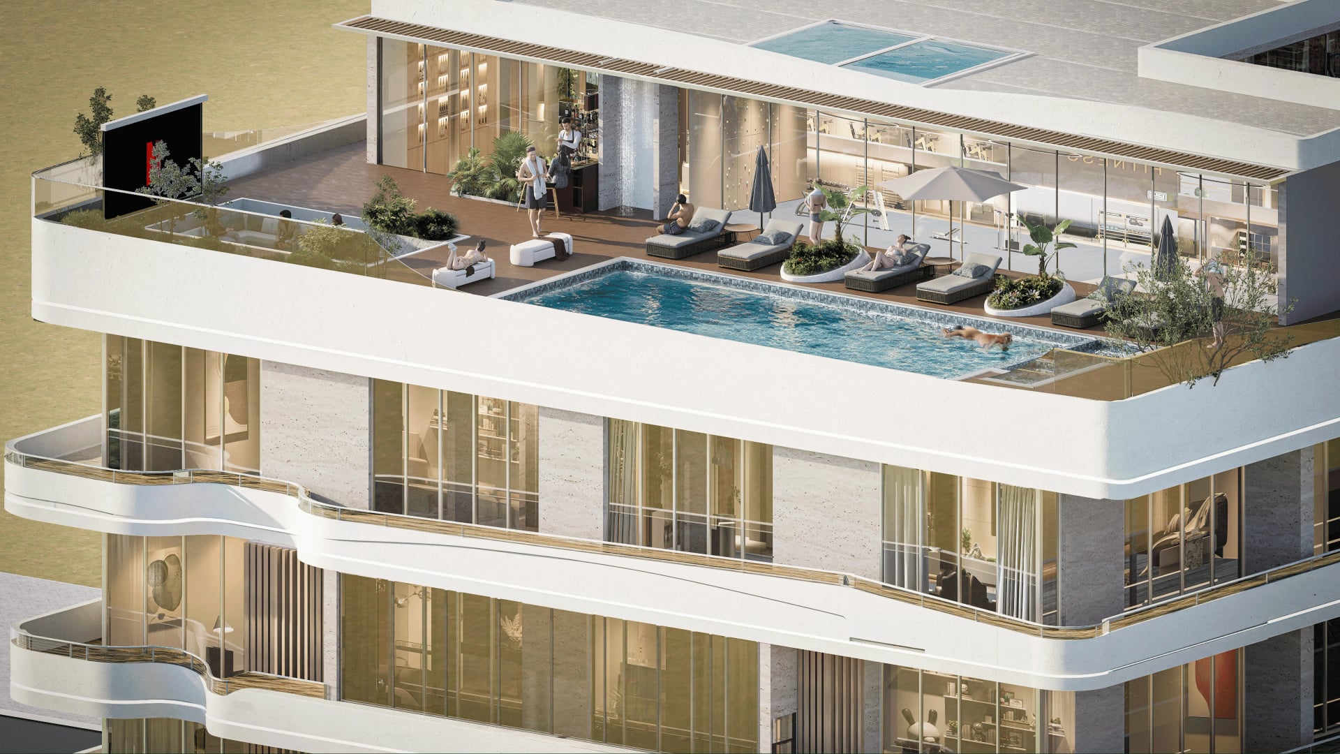Noore by Eight Square Developers, image 4 of 16. Render supplied by developer.