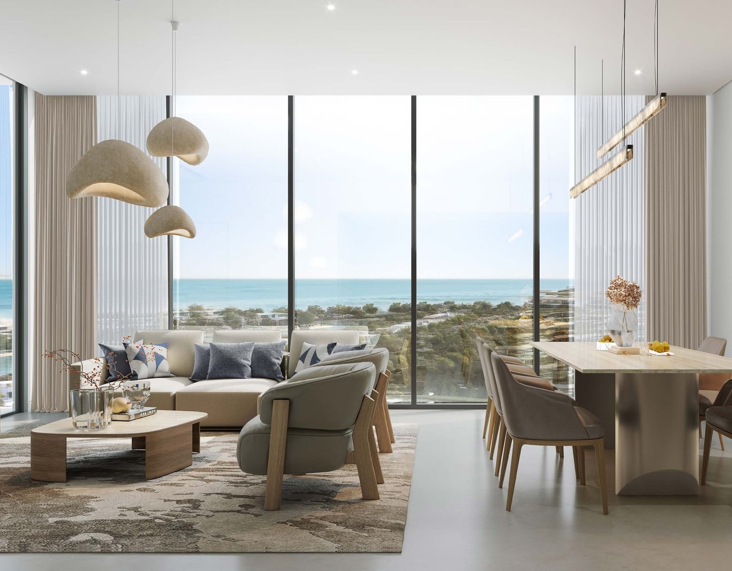 Yachtside Marina Residences by Sobha, image 7 of 8. Render supplied by developer.