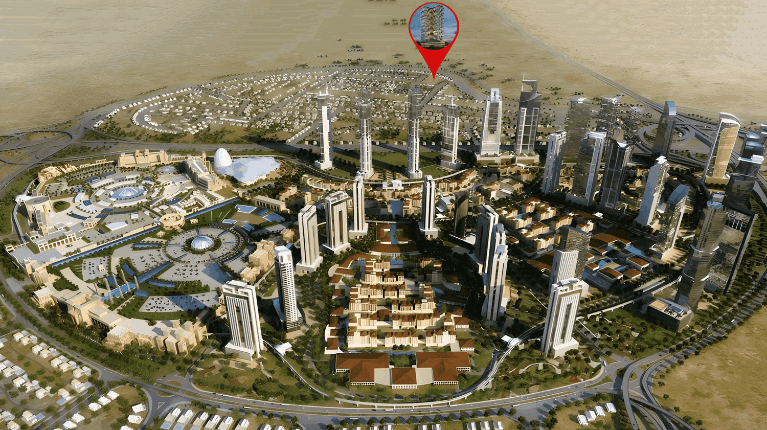 Samana Barari Views 2 by Samana, image 11 of 12. Render supplied by developer.