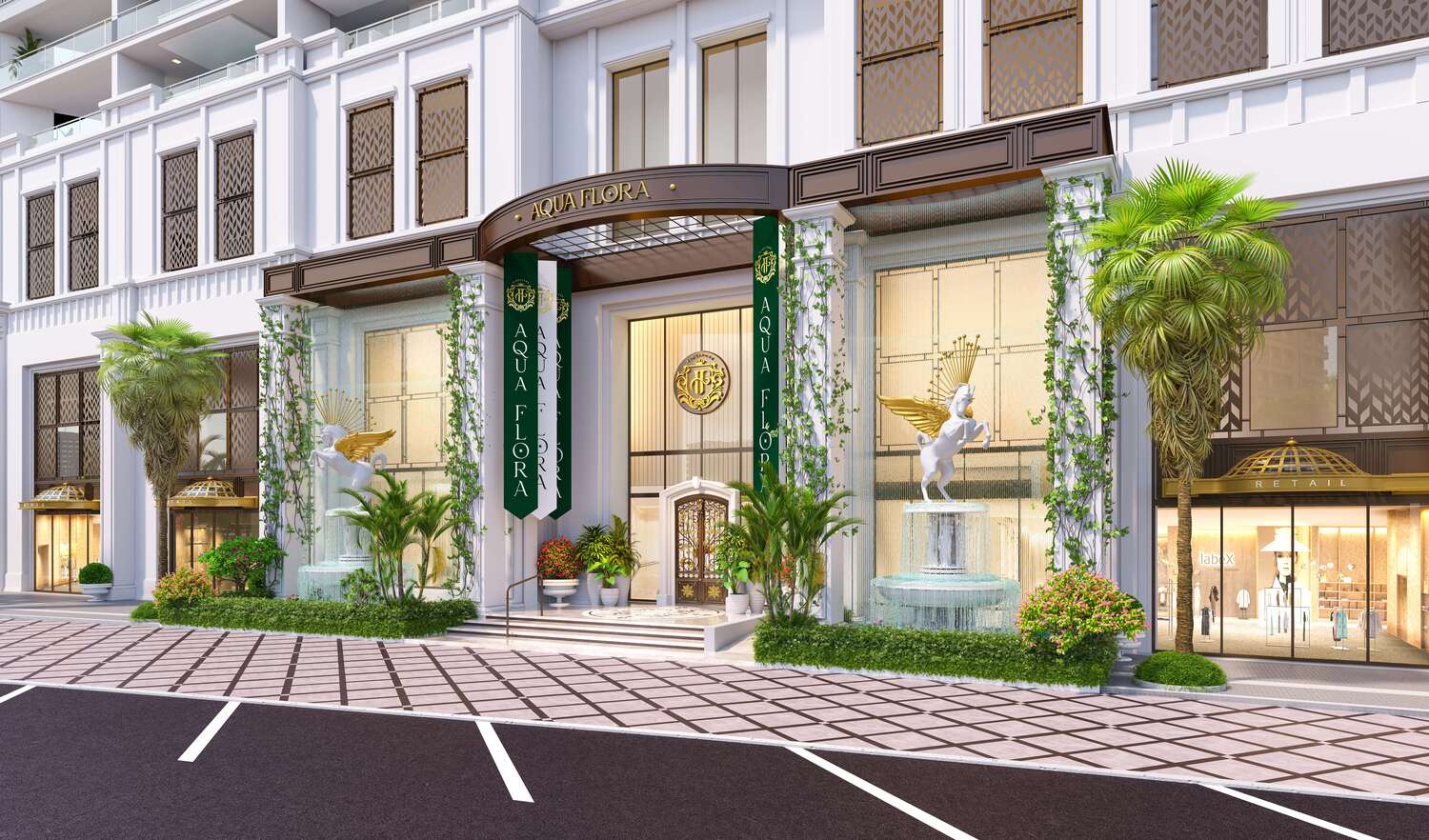Vincitore Aqua Flora by Vincitore Development, image 1 of 12. Render supplied by developer.
