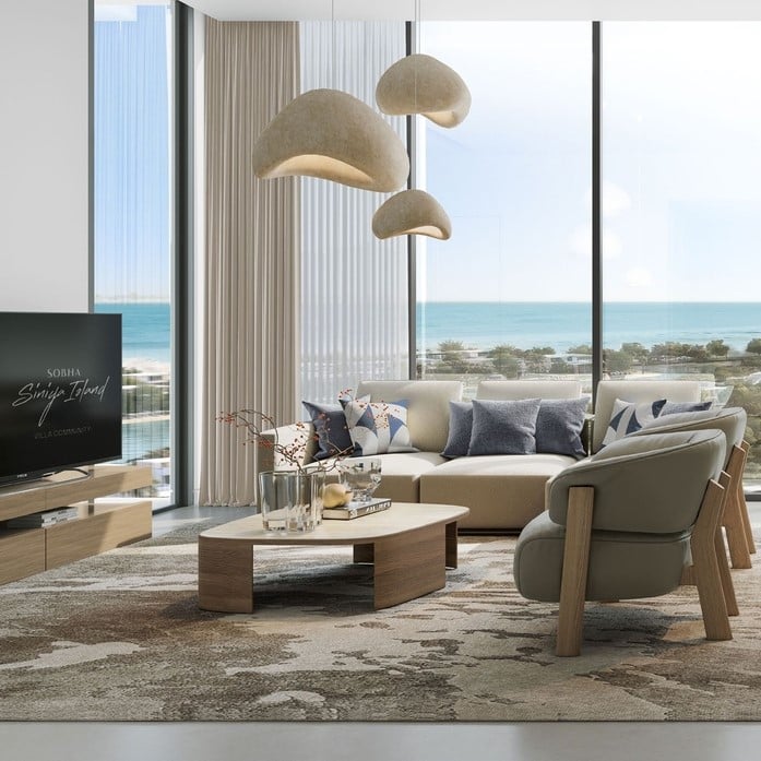 Coastline Beach Residences by Sobha, image 2 of 4. Render supplied by developer.