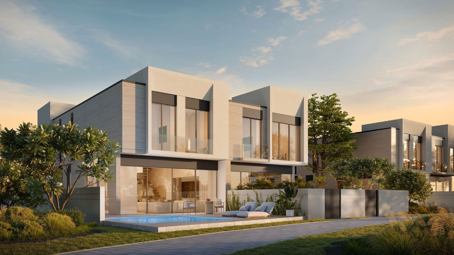 D Villas by Dar Global, image 2 of 5. Render supplied by developer.