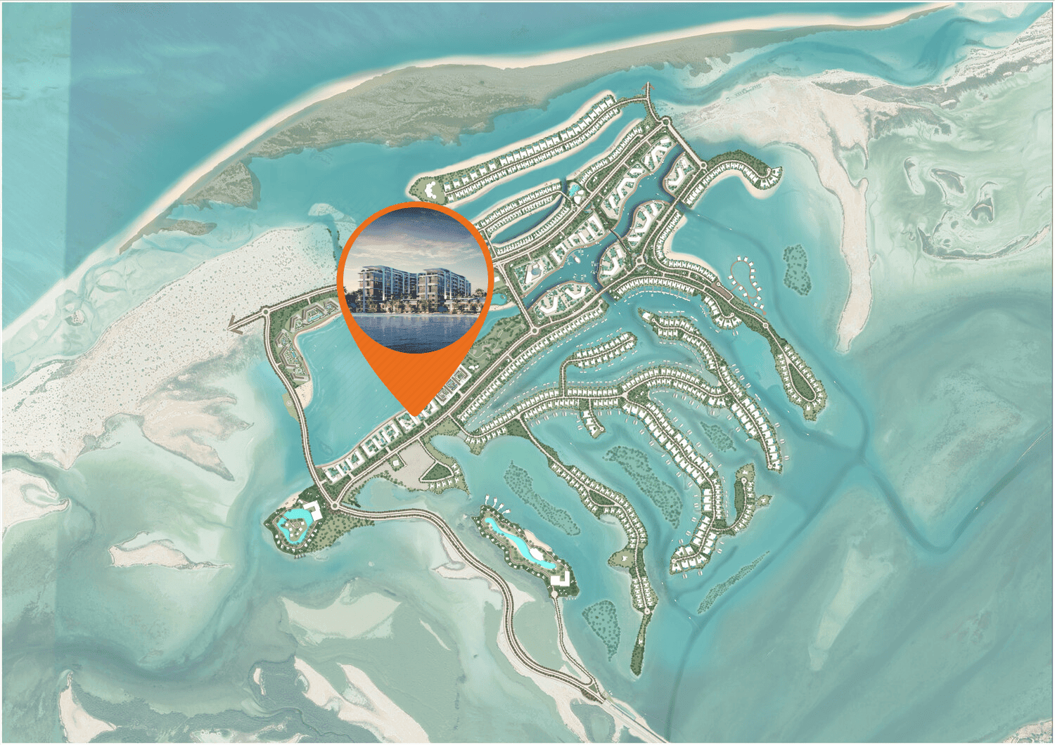 Coastline Beach Residences by Sobha, image 4 of 4. Render supplied by developer.