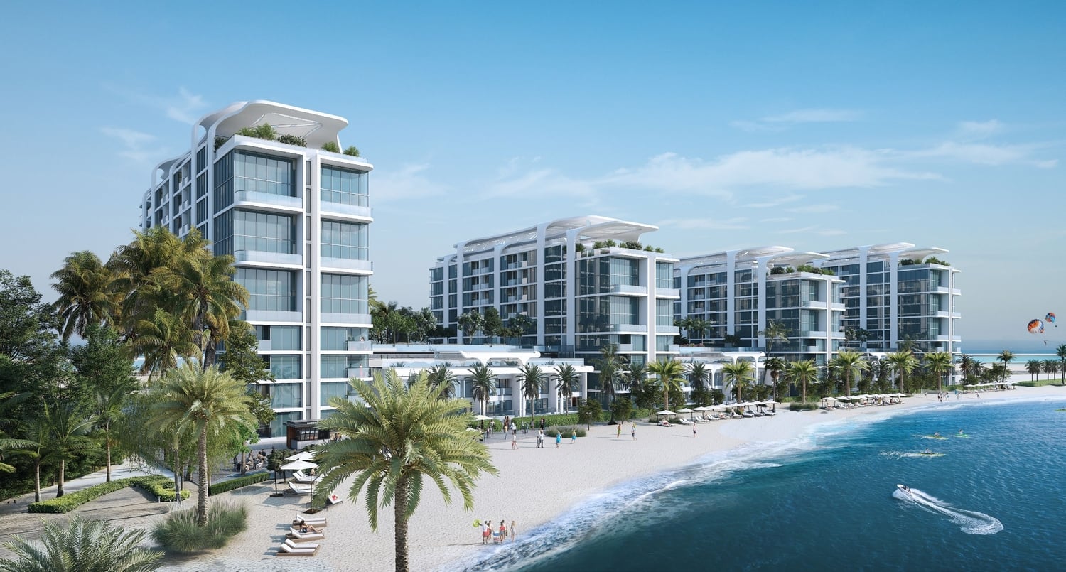 Coastline Beach Residences by Sobha, image 1 of 4. Render supplied by developer.