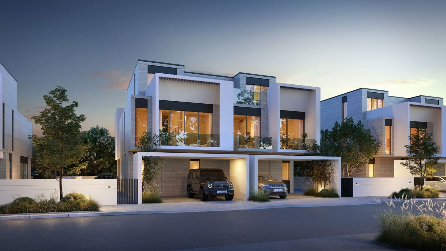 D Villas by Dar Global, image 3 of 5. Render supplied by developer.