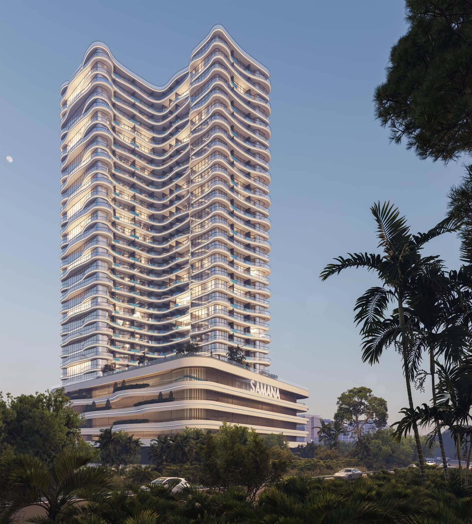 Samana Barari Views 2 by Samana, image 3 of 12. Render supplied by developer.