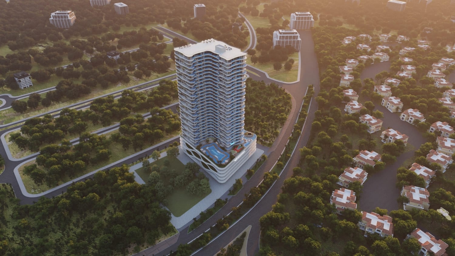 Samana Barari Views 2 by Samana, image 4 of 12. Render supplied by developer.