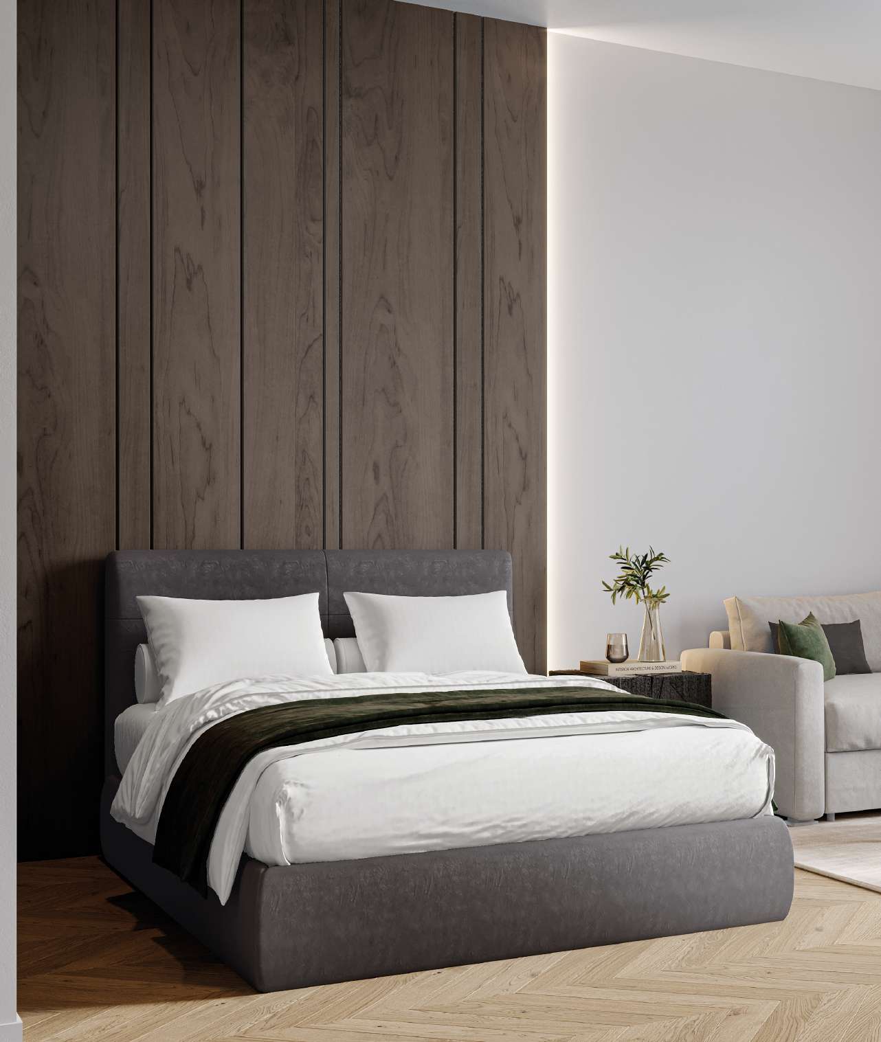 1WOOD Residence 2 by Object One, image 6 of 10. Render supplied by developer.