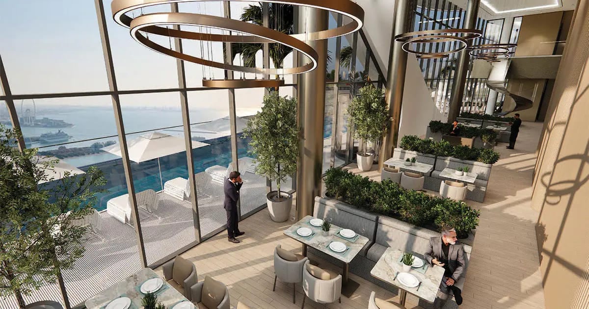 Sobha Seahaven, image 5 of 5. Render supplied by developer.