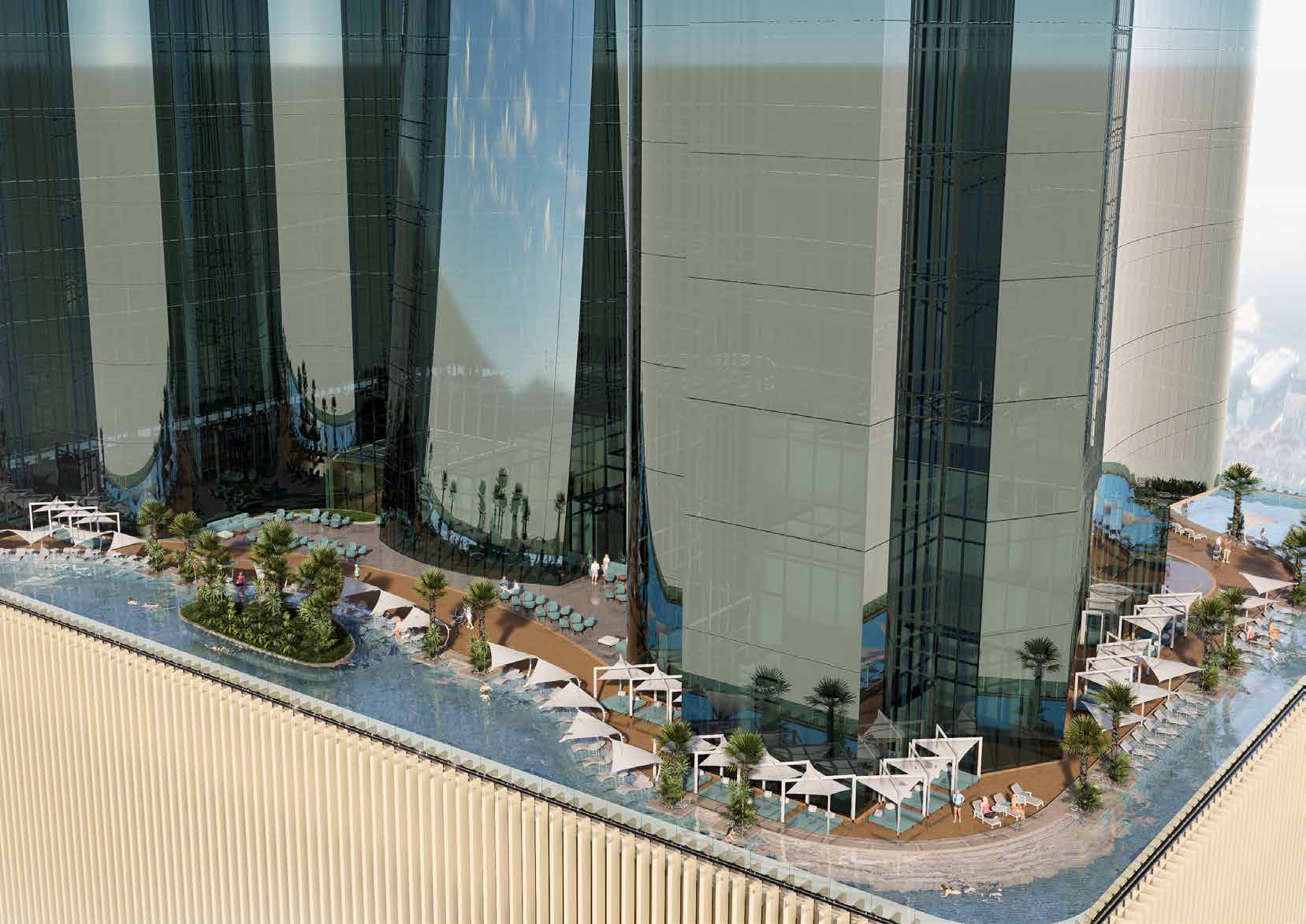 Al Habtoor Tower by Al Habtoor, image 1 of 9. Render supplied by developer.