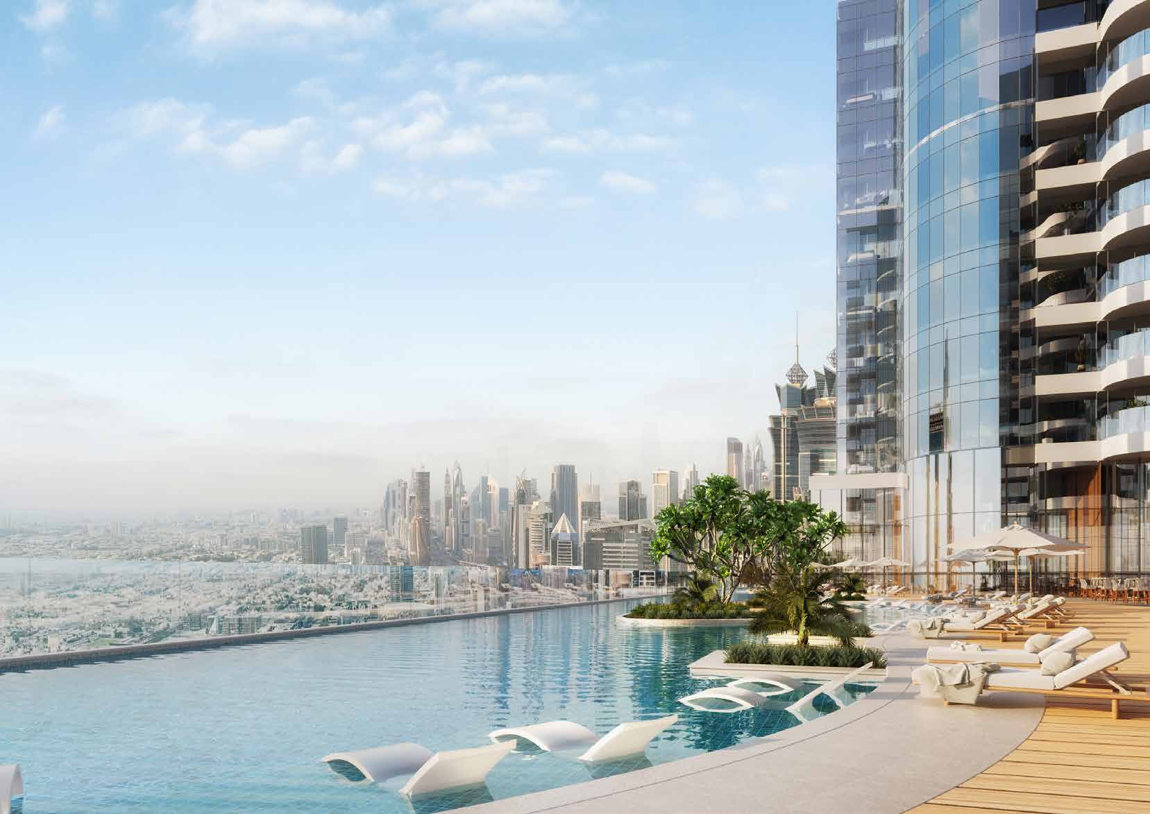 Al Habtoor Tower by Al Habtoor, image 3 of 9. Render supplied by developer.