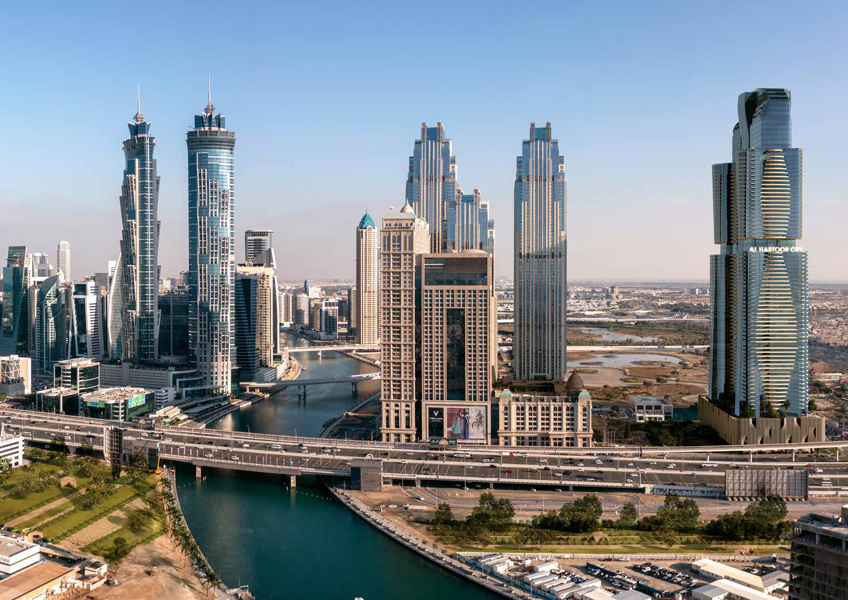 Al Habtoor Tower by Al Habtoor, image 4 of 9. Render supplied by developer.
