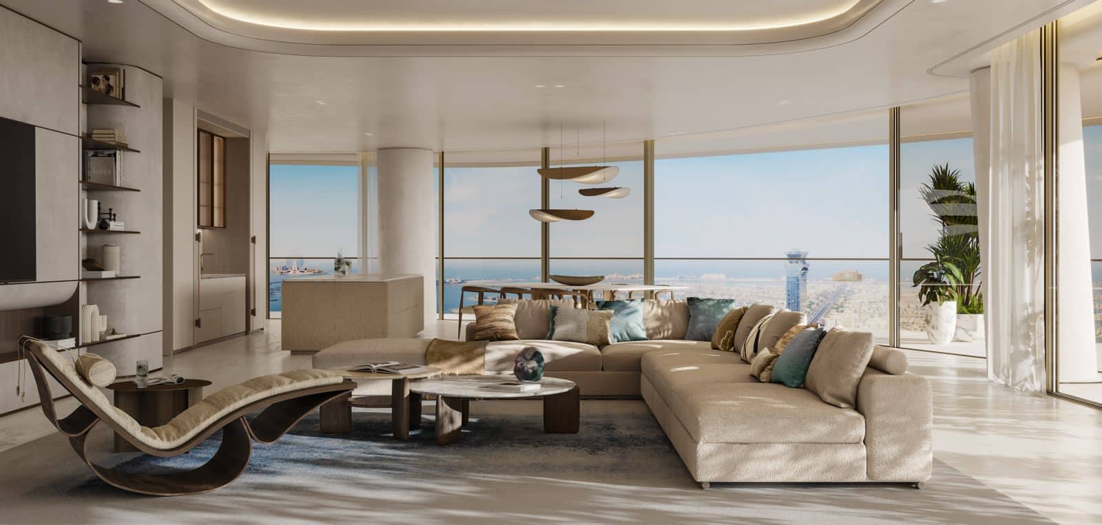 Como Residences by Nakheel, image 6 of 16. Render supplied by developer.