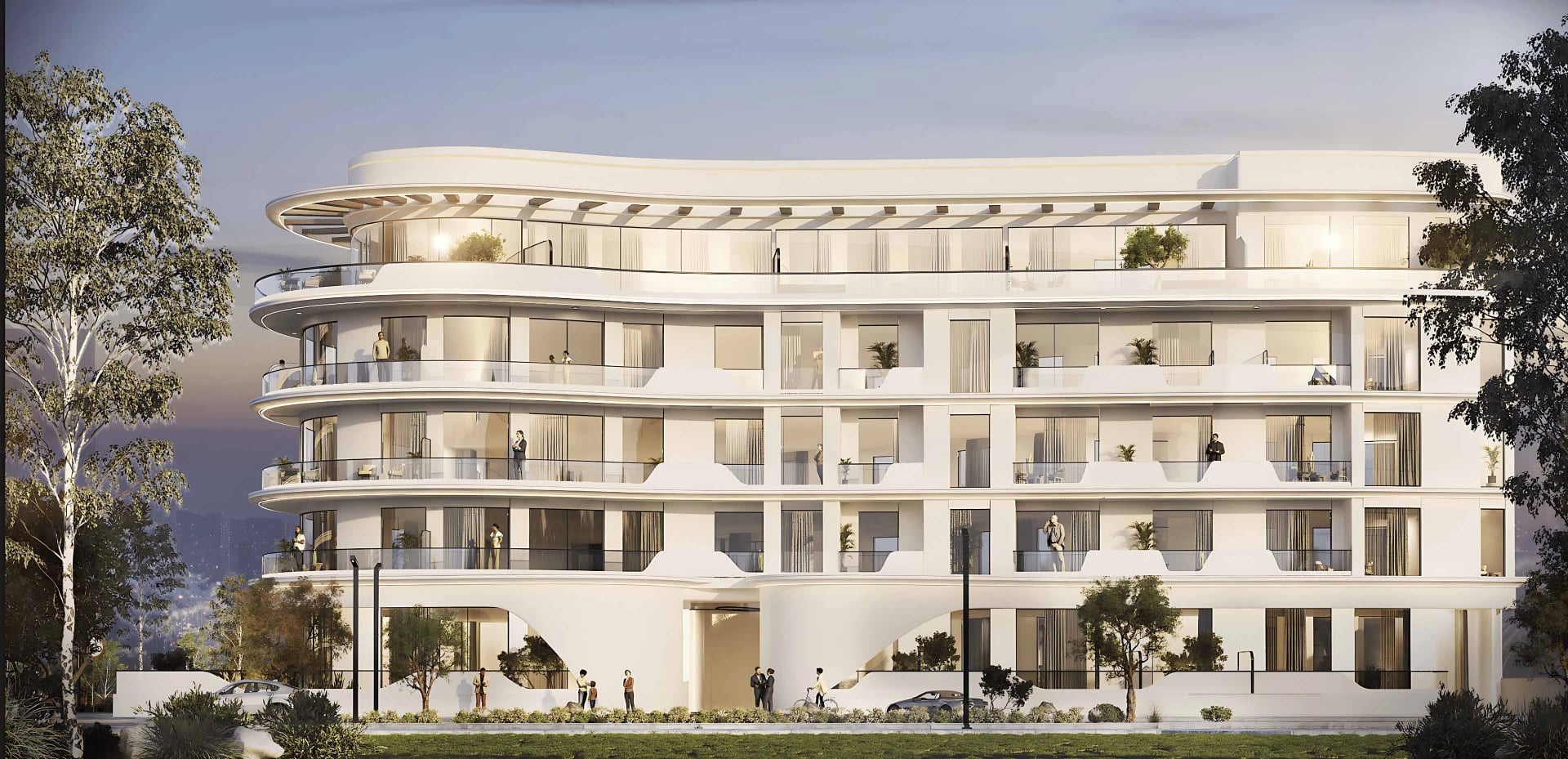 Xenia Residence by Nyx Properties, image 1 of 15. Render supplied by developer.