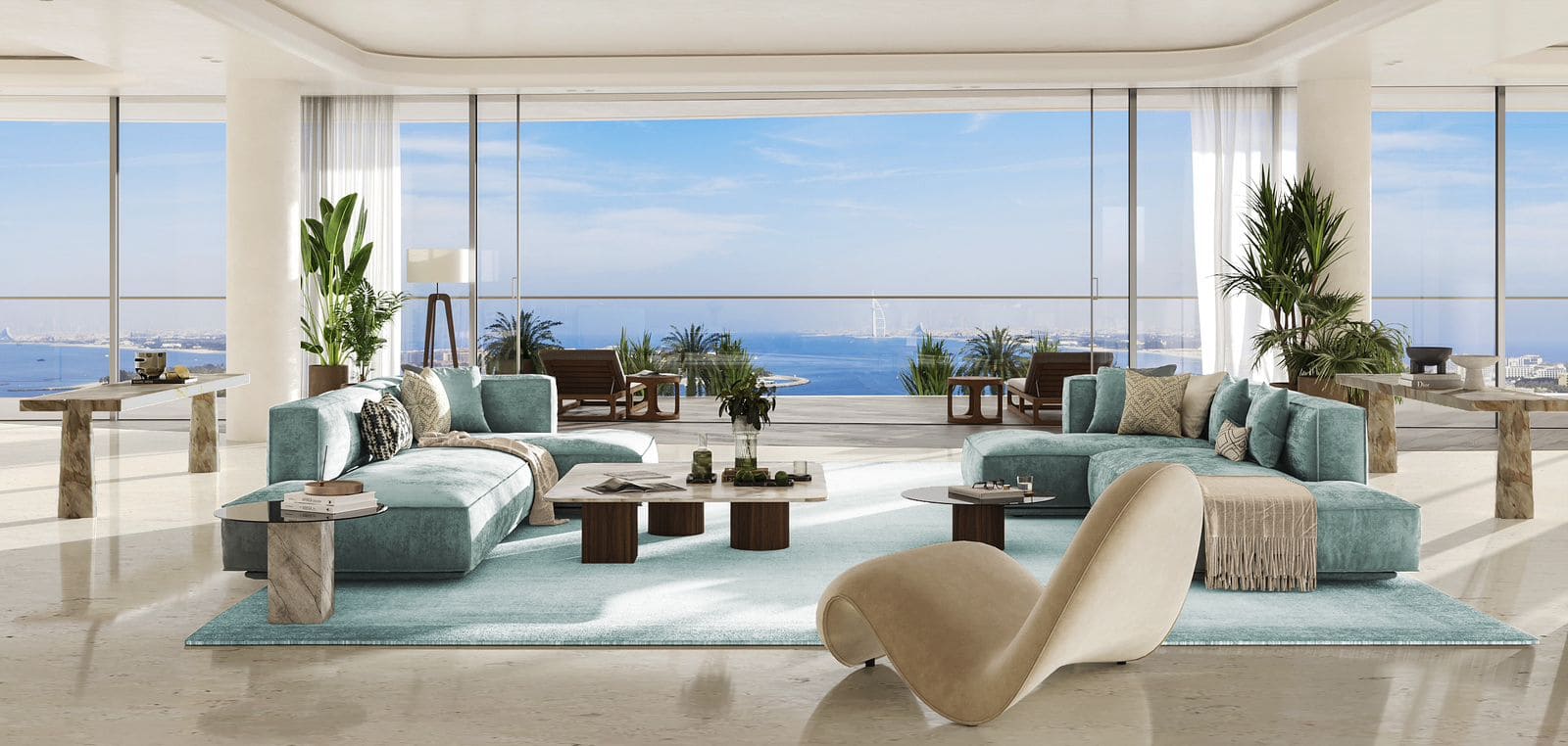 Como Residences by Nakheel, image 9 of 16. Render supplied by developer.