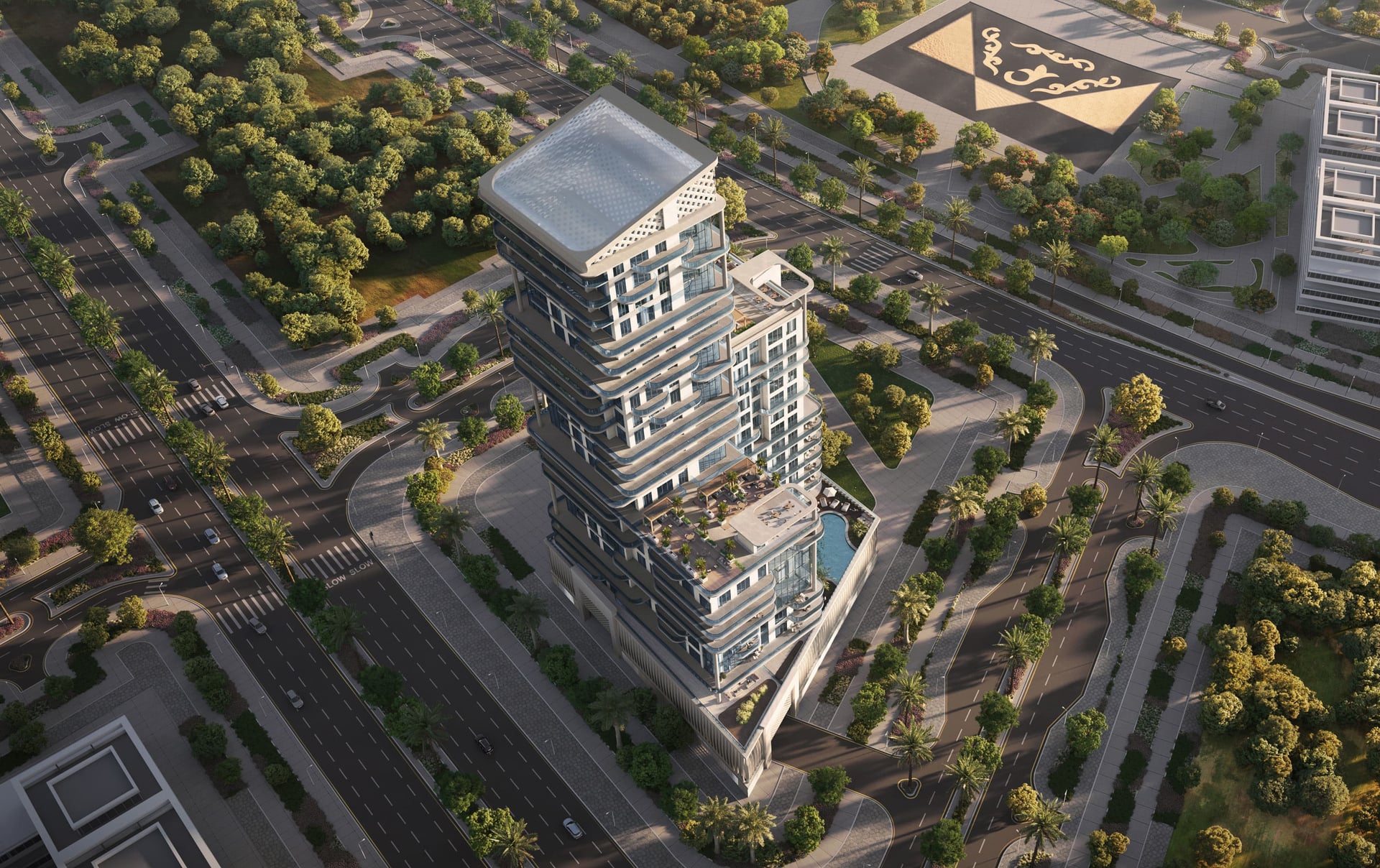 Radiant Garden Towers by Radiant, image 2 of 9. Render supplied by developer.