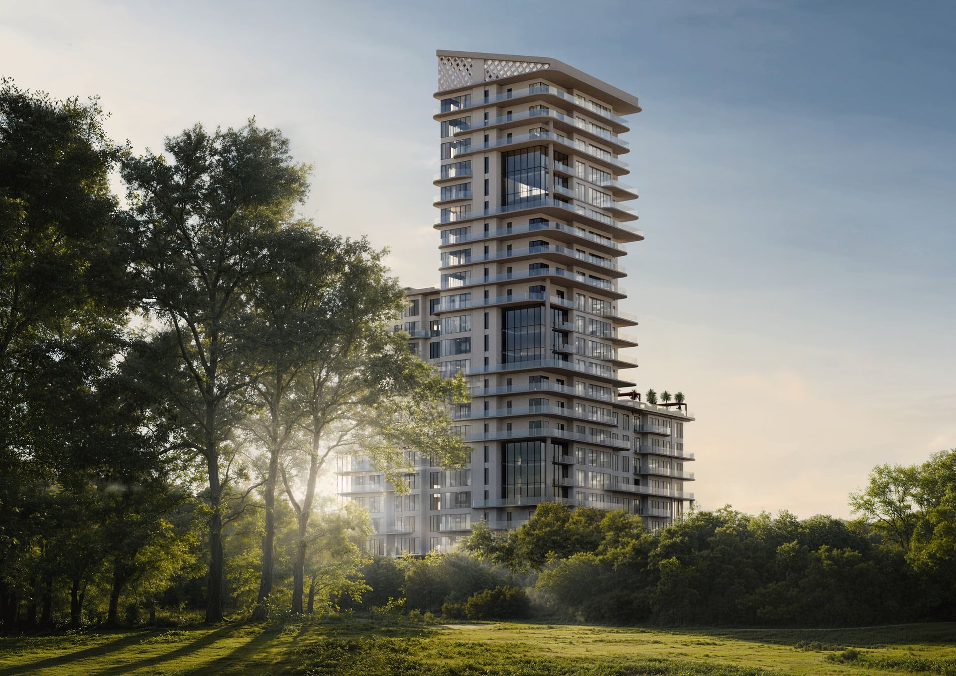 Radiant Garden Towers by Radiant, image 3 of 9. Render supplied by developer.