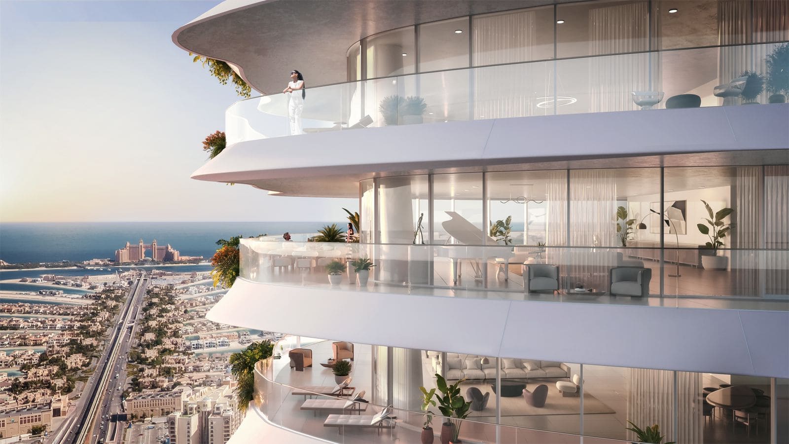 Como Residences by Nakheel, image 4 of 16. Render supplied by developer.