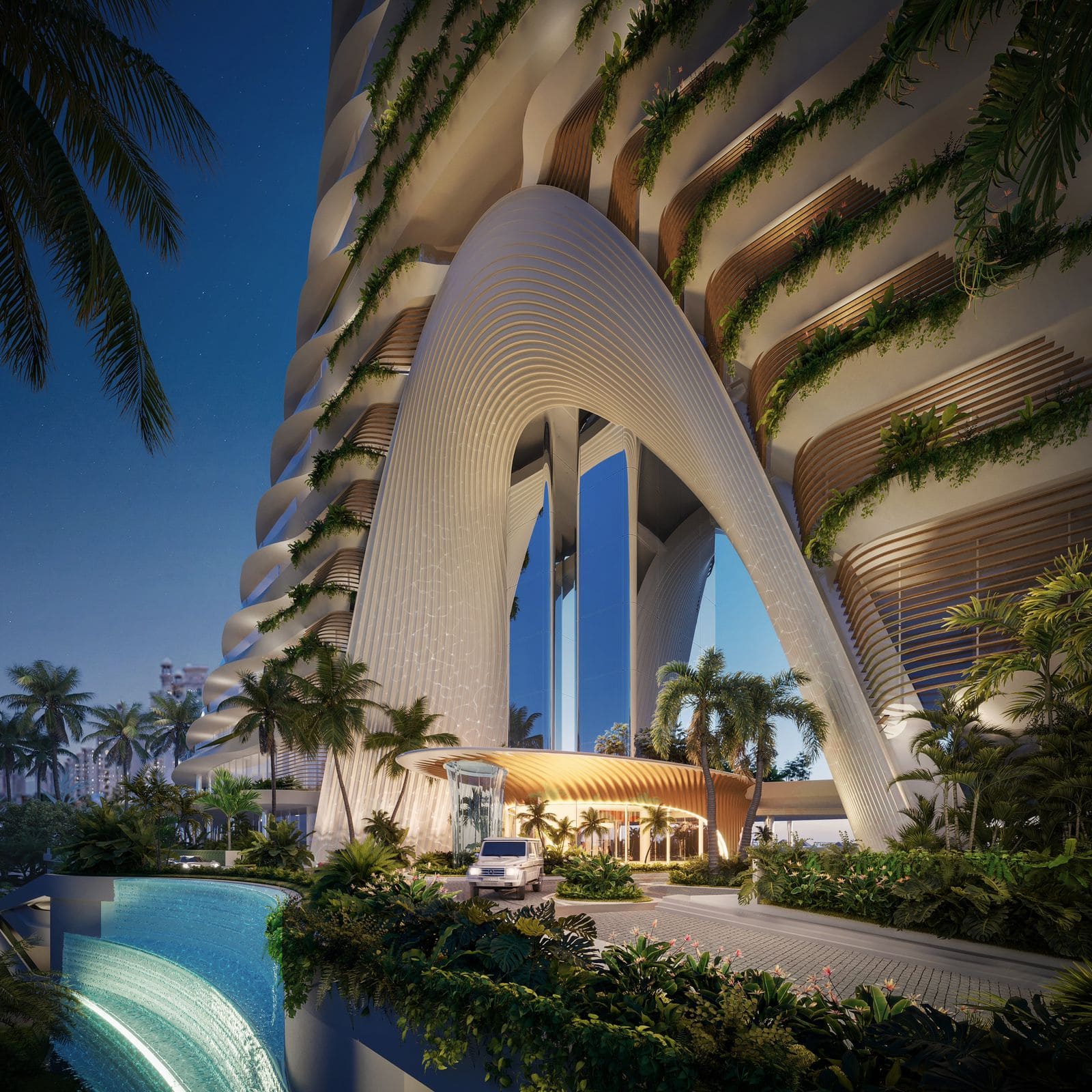 Como Residences by Nakheel, image 5 of 16. Render supplied by developer.