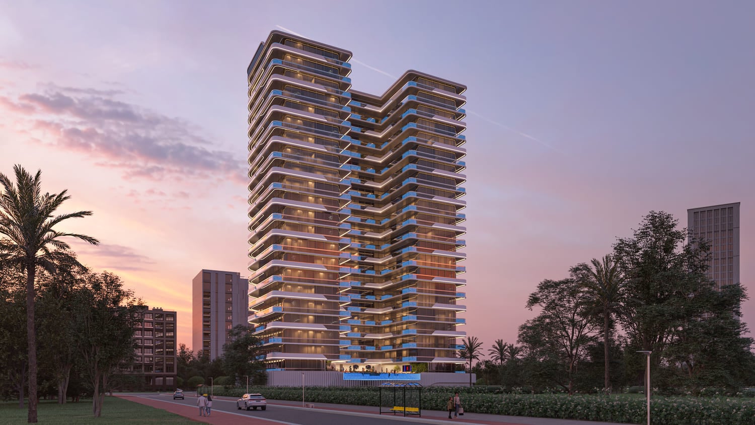 Samana Parkville, image 3 of 11. Render supplied by developer.