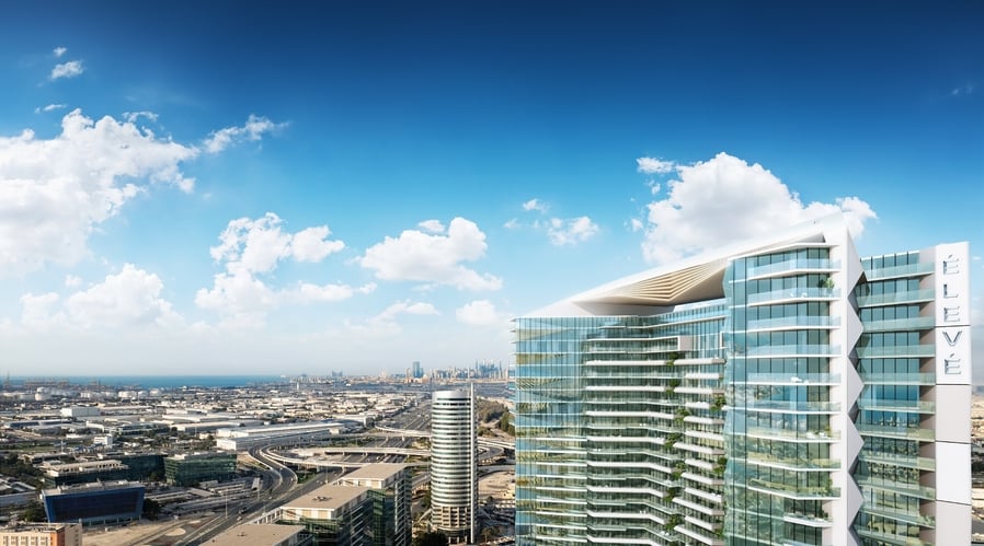 Eleve by Deyaar Development, image 4 of 11. Render supplied by developer.