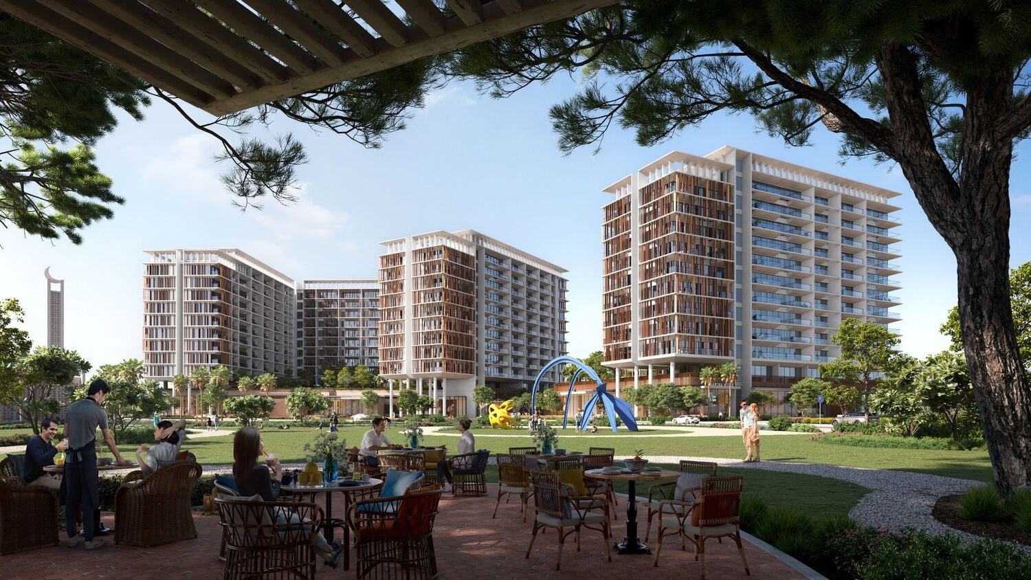Park Five by Deyaar Development, image 2 of 13. Render supplied by developer.