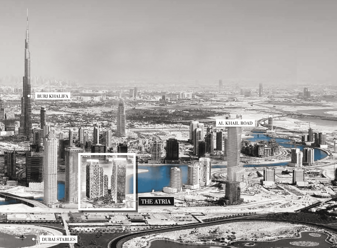 The Atria by Deyaar Development, Business Bay. Render supplied by developer.