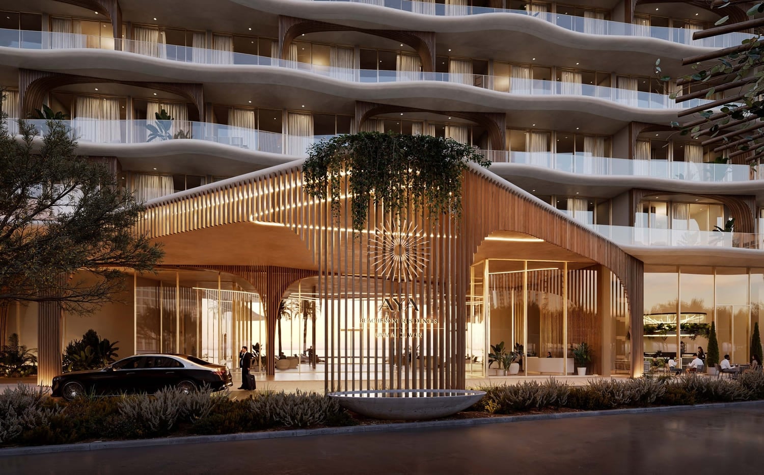 AYA Beachfront Residences by Deyaar Development, image 3 of 8. Render supplied by developer.