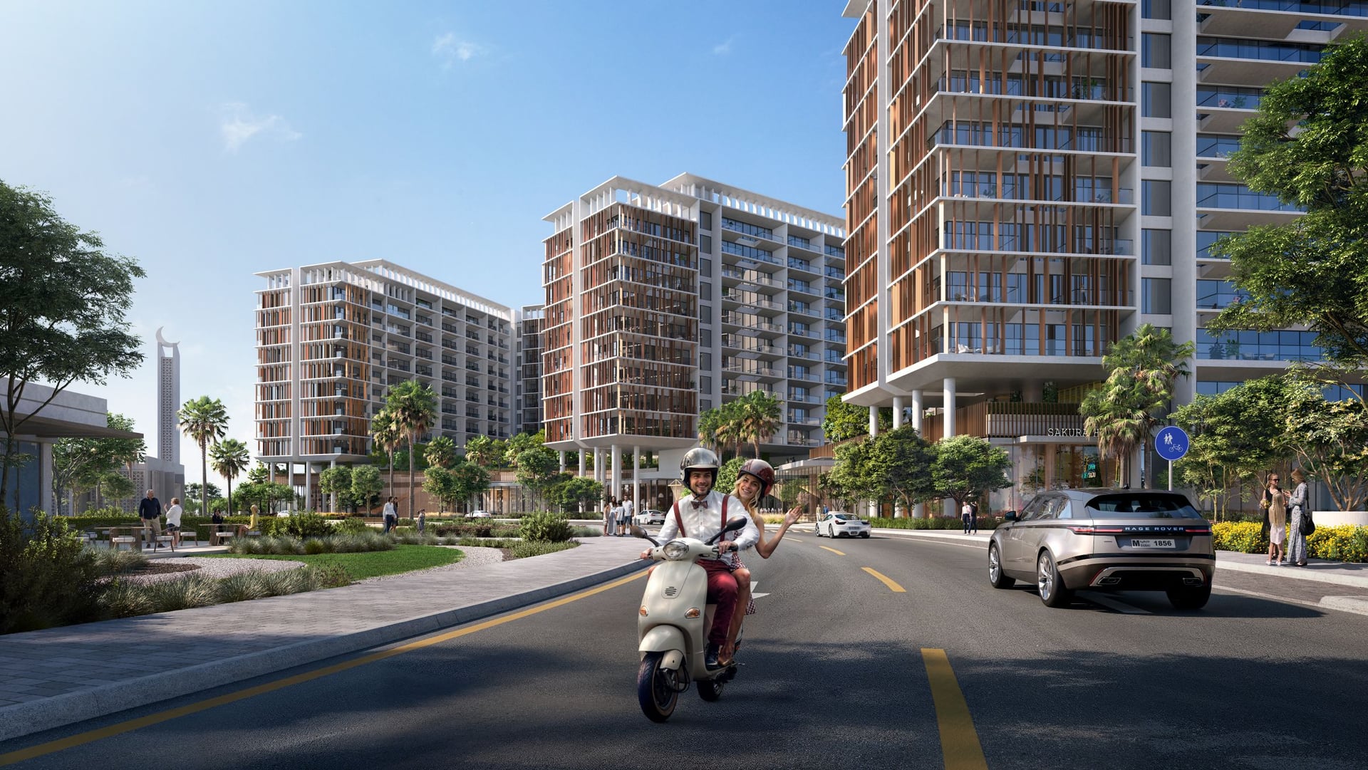 Park Five by Deyaar Development, image 3 of 13. Render supplied by developer.