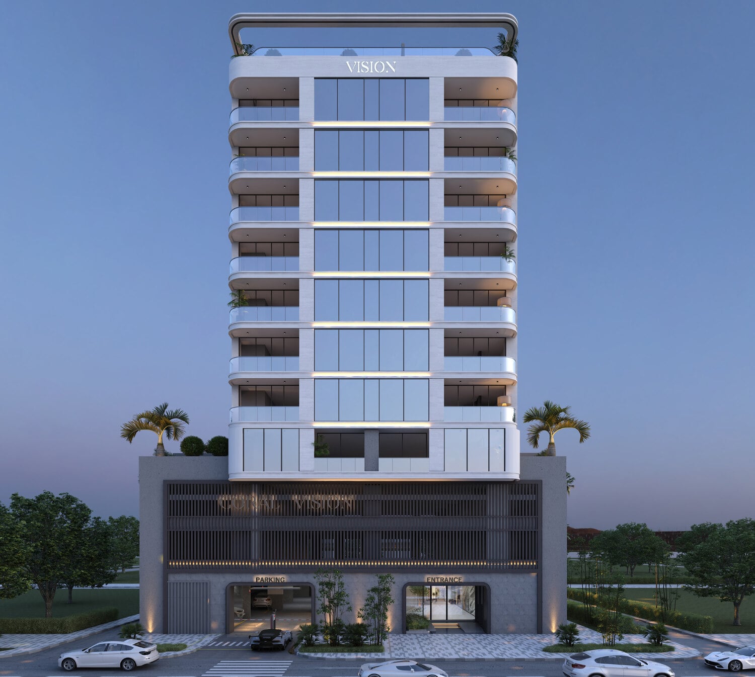 Coral by Vision, image 1 of 12. Render supplied by developer.