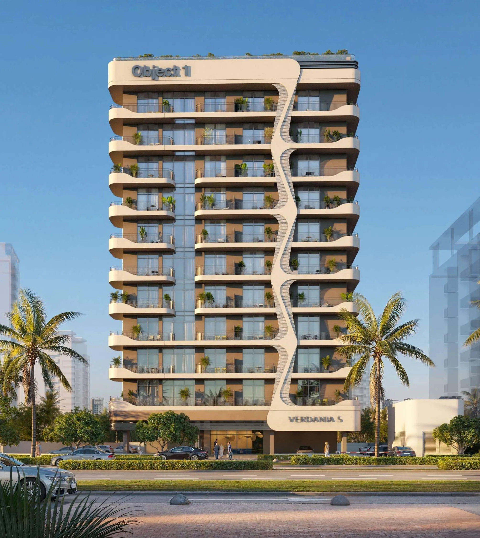 VERDAN1A 5 by Object One, image 1 of 4. Render supplied by developer.