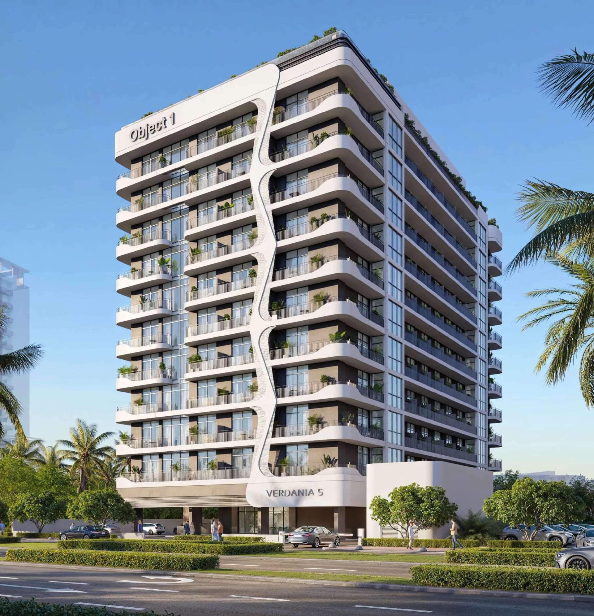 VERDAN1A 5 by Object One, image 2 of 4. Render supplied by developer.