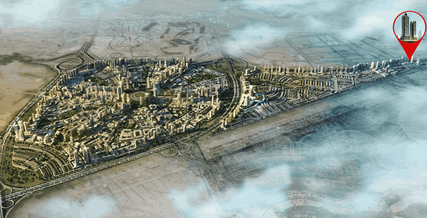 Guzel Towers by Tiger, image 7 of 11. Render supplied by developer.