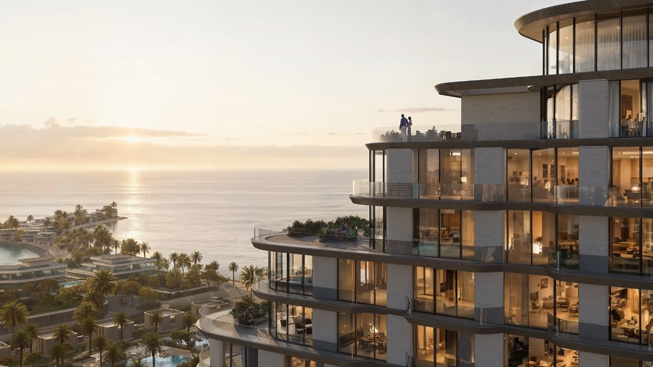 Mirasol Mina by RAK Properties, Mina Al Arab. Render supplied by developer.