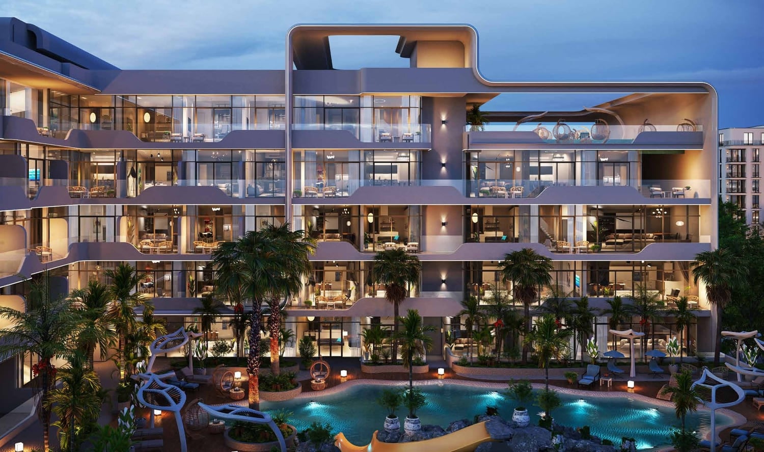 99 Parkplace by Tabeer, image 3 of 9. Render supplied by developer.