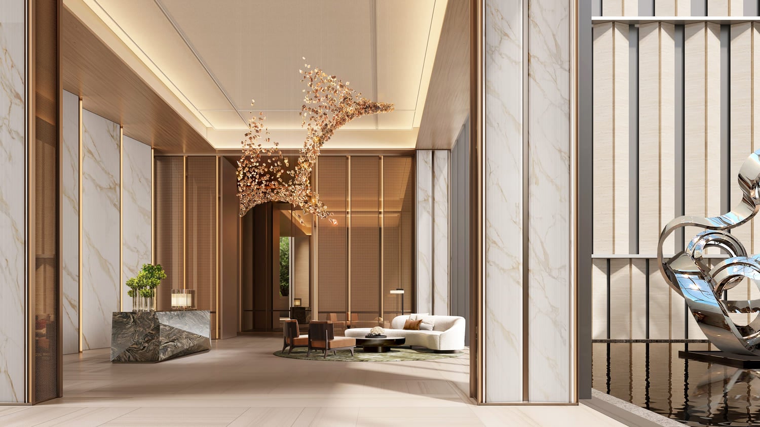 Jumeirah Residences Emirates Towers by Meraas, image 25 of 27. Render supplied by developer.