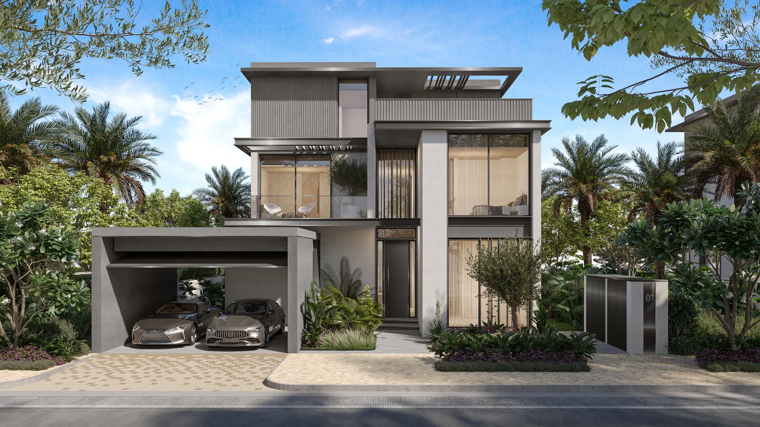 Nad Al Sheba Gardens Phase 11 by Meraas, image 6 of 24. Render supplied by developer.
