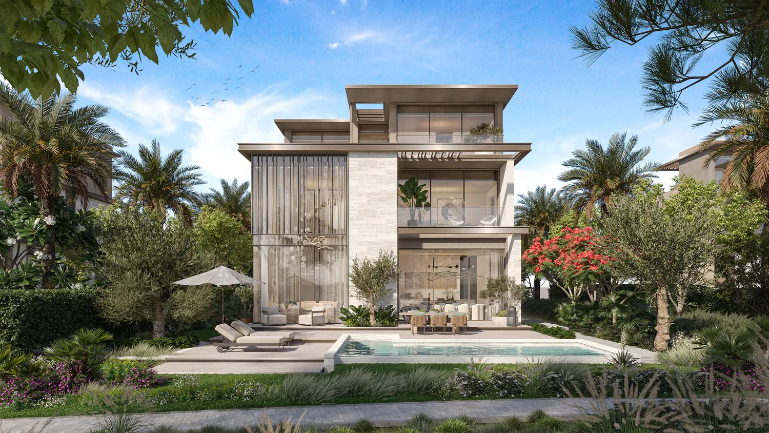 Nad Al Sheba Gardens Phase 11 by Meraas, image 8 of 24. Render supplied by developer.