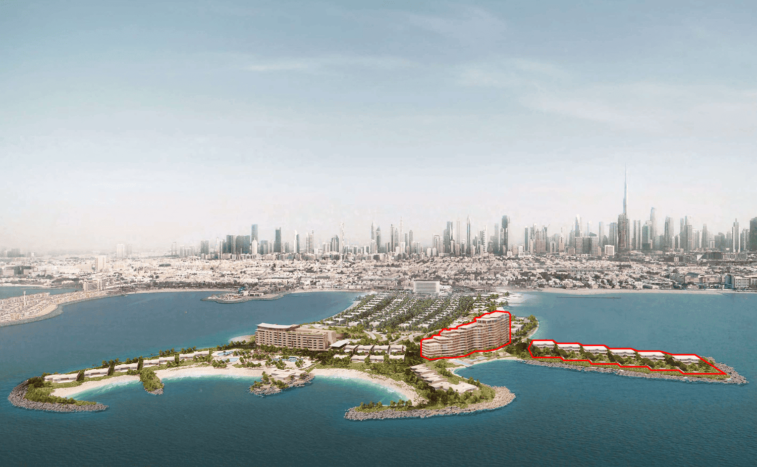 Jumeirah Asora Bay by Meraas, image 17 of 18. Render supplied by developer.