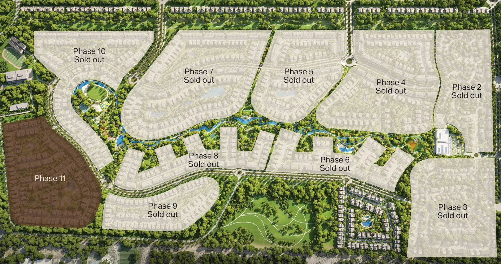 Nad Al Sheba Gardens Phase 11 by Meraas, image 24 of 24. Render supplied by developer.