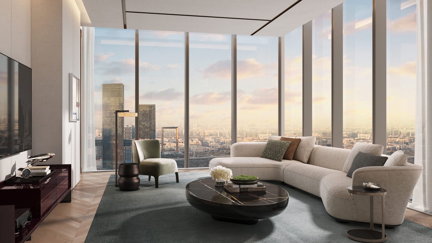 Jumeirah Residences Emirates Towers by Meraas, image 11 of 27. Render supplied by developer.
