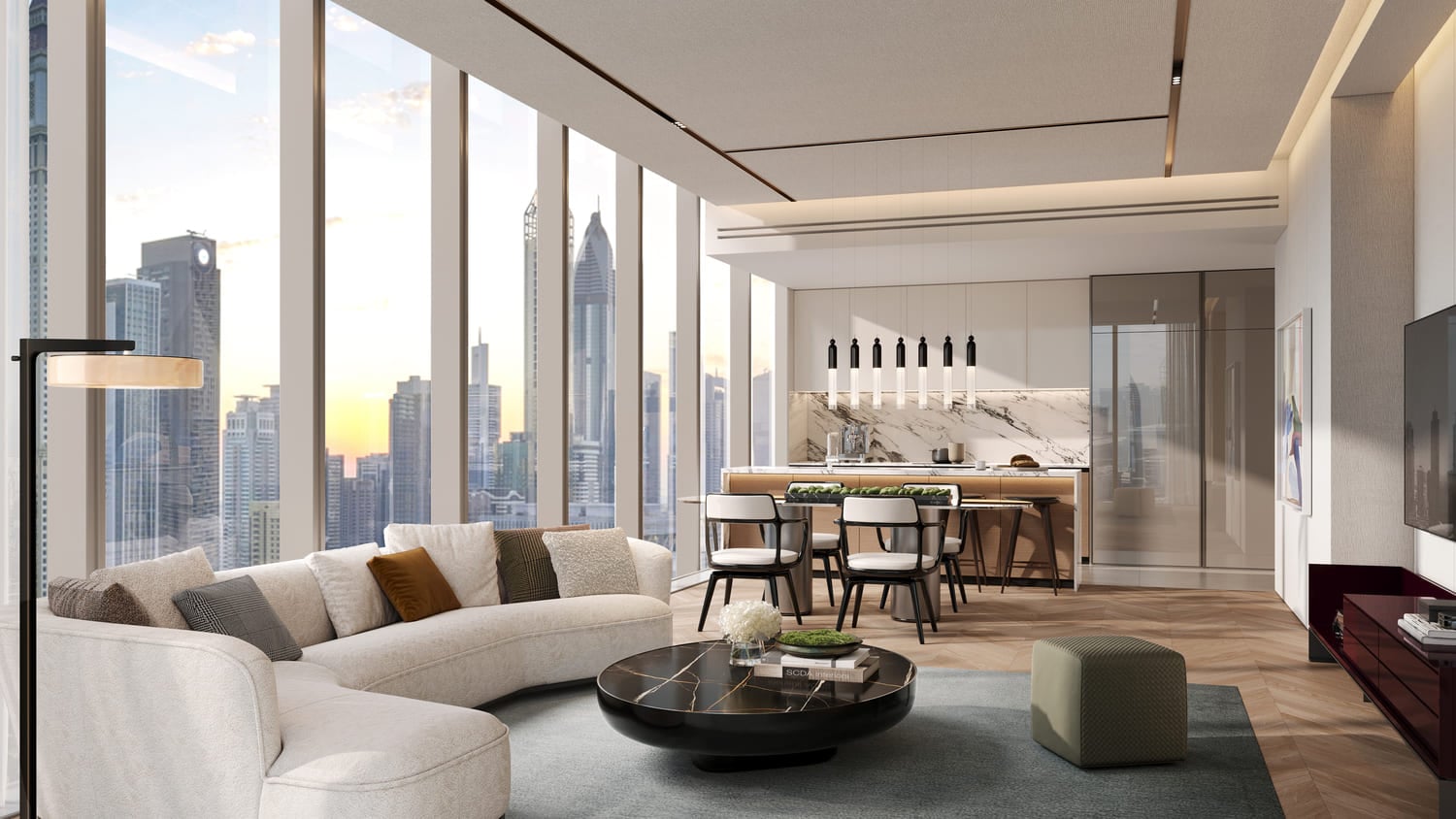 Jumeirah Residences Emirates Towers by Meraas, image 12 of 27. Render supplied by developer.