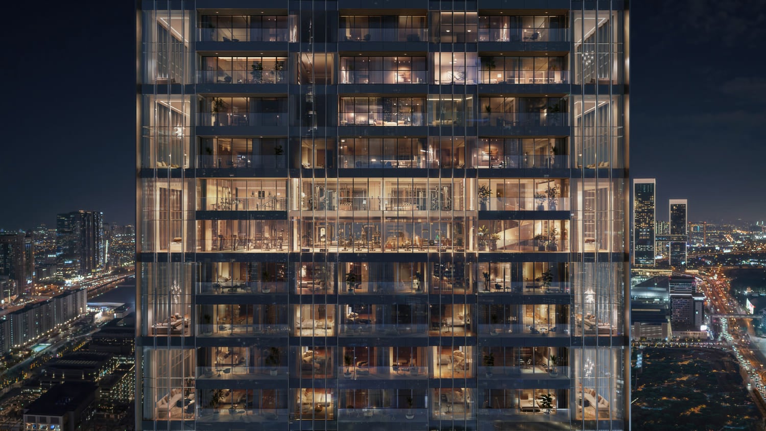 Jumeirah Residences Emirates Towers by Meraas, image 4 of 27. Render supplied by developer.