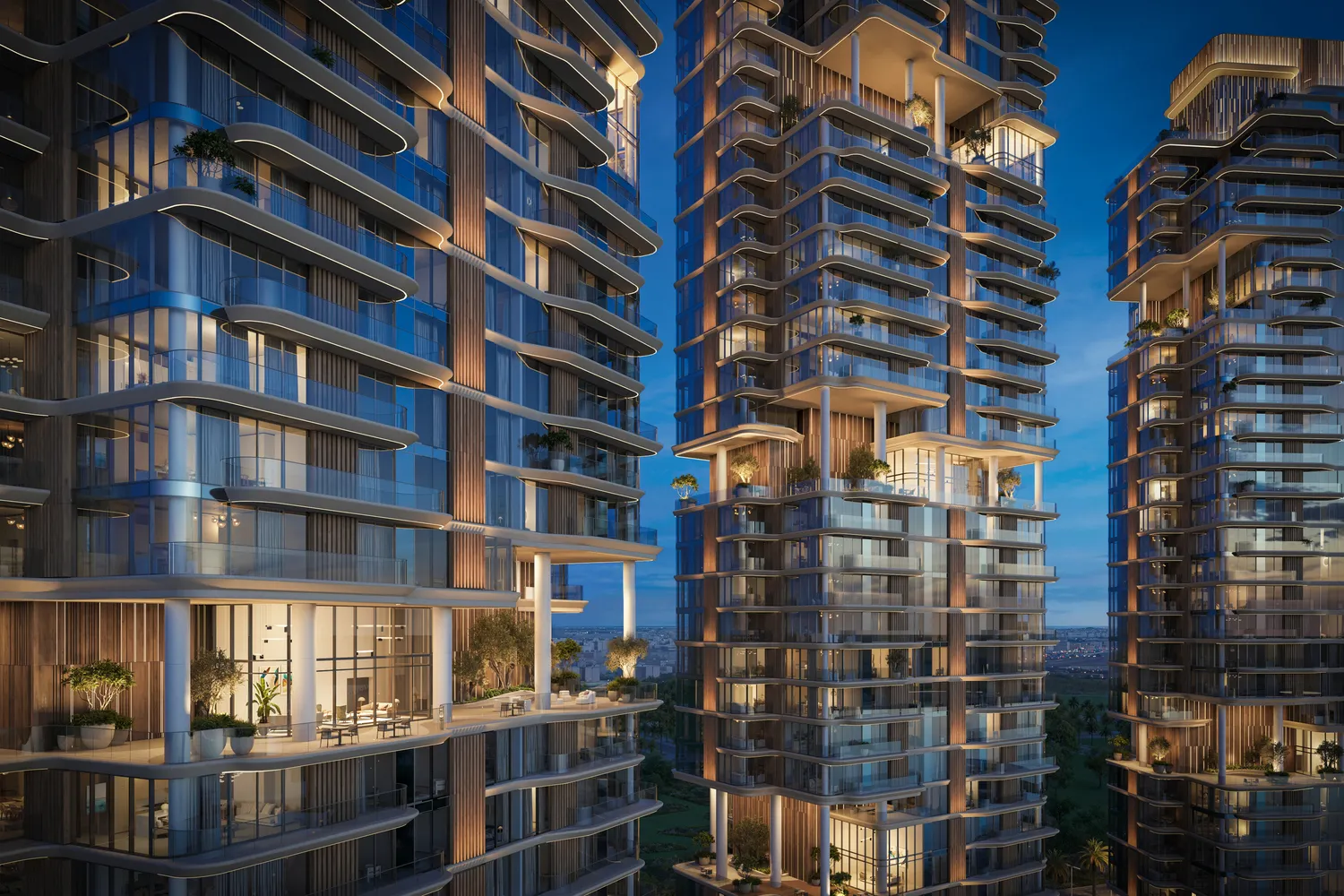 The Edit at d3 Tower A and B by Meraas, image 1 of 22. Render supplied by developer.