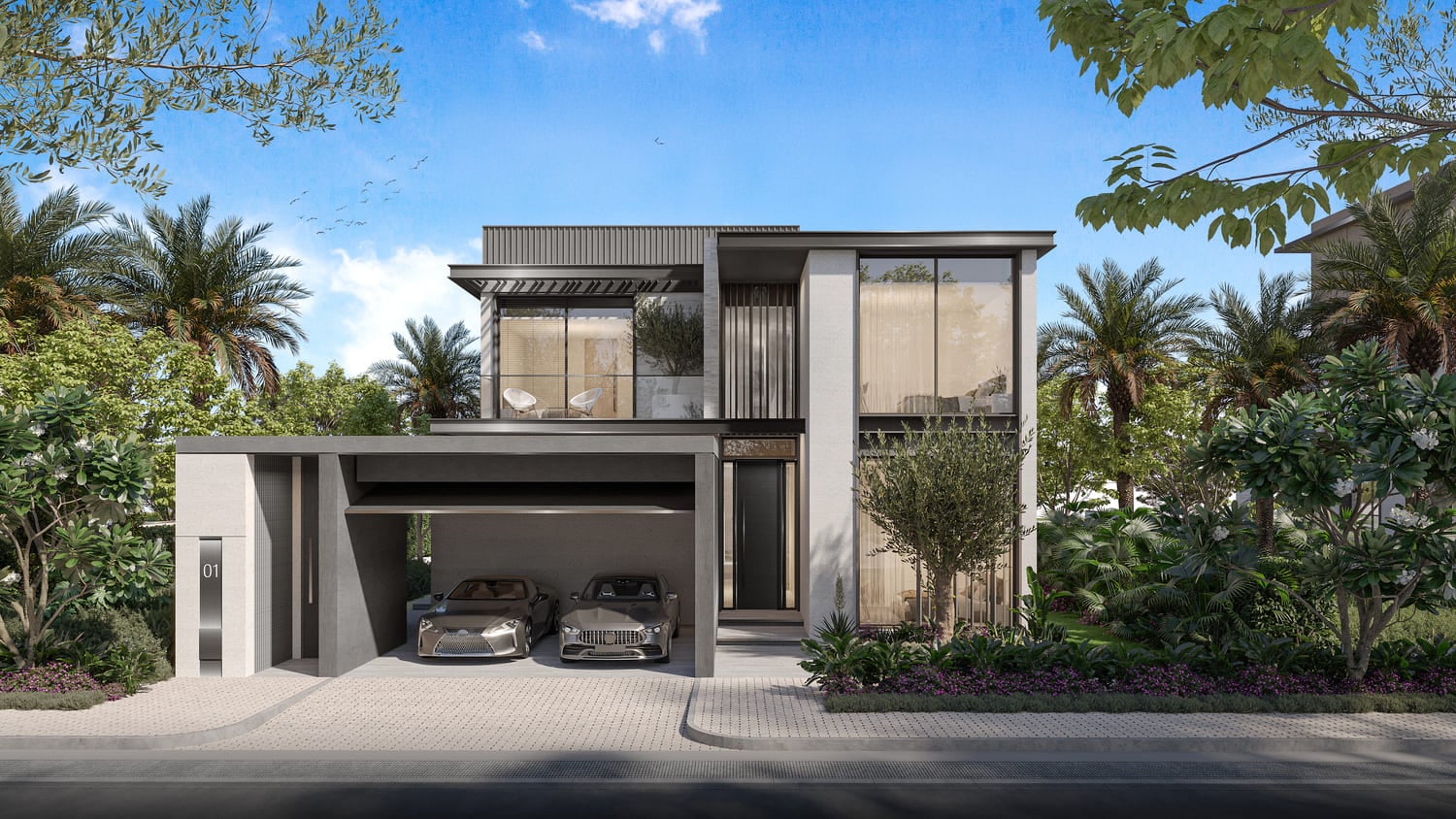 Nad Al Sheba Gardens Phase 9 by Meraas, image 3 of 24. Render supplied by developer.