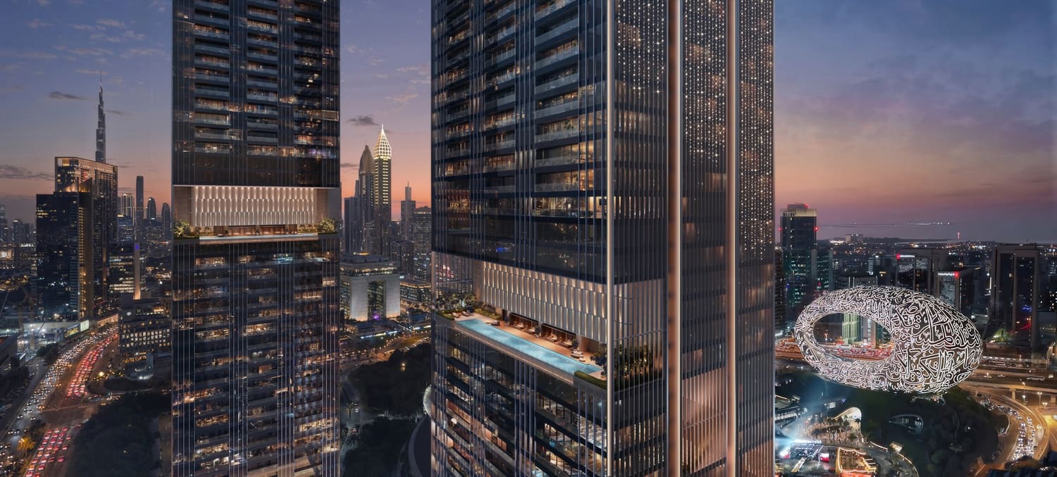 Jumeirah Residences Emirates Towers by Meraas, image 7 of 27. Render supplied by developer.