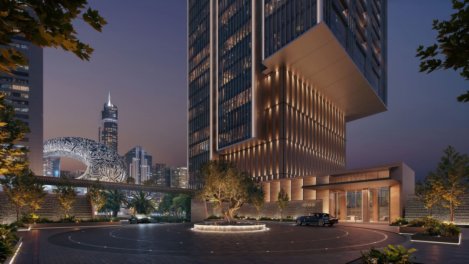 Jumeirah Residences Emirates Towers by Meraas, image 8 of 27. Render supplied by developer.